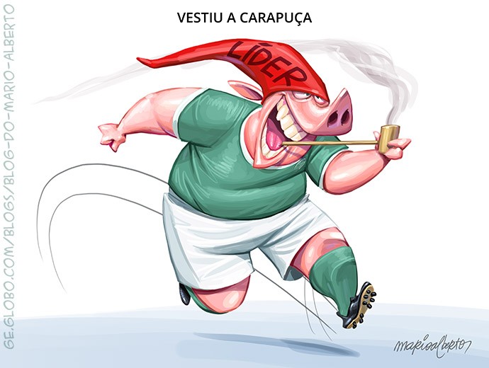 Pulou pra liderança