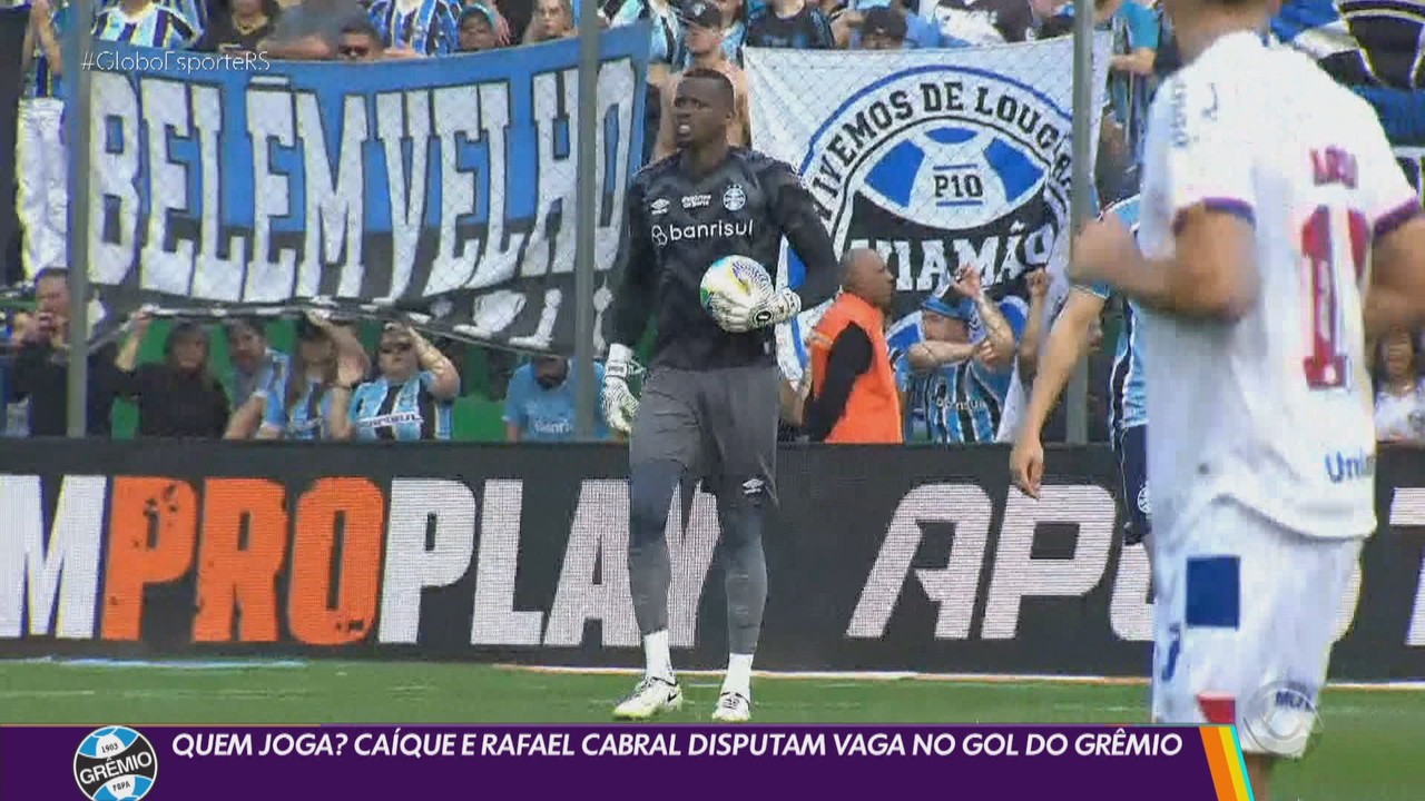 Grêmio tem disputa entre os goleiros para substituir Marchesín contra o Fortaleza