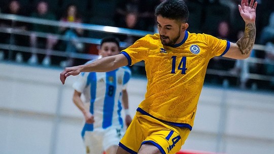 Ídolo no futsal do Cazaquistão, brasileiro se despede do Kairat e vai jogar na Arábia Saudita