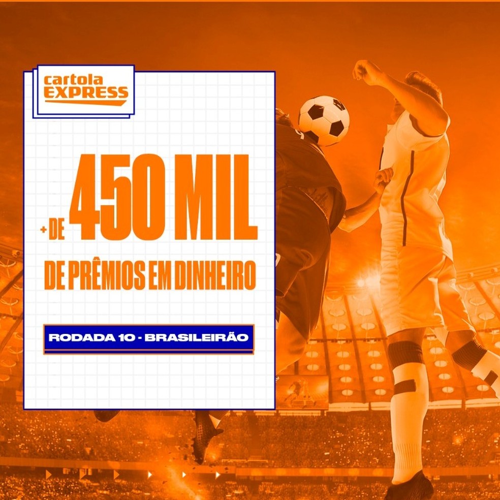 Cartola Express: final da Liga dos Campeões distribui R$ 75 mil em prêmios, cartola express