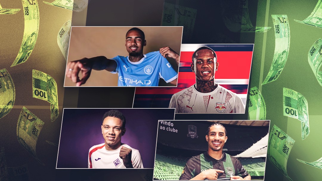 Palmeiras, Grêmio e Flamengo faturam bolada com vendas de atletas na 2ª janela; veja ranking