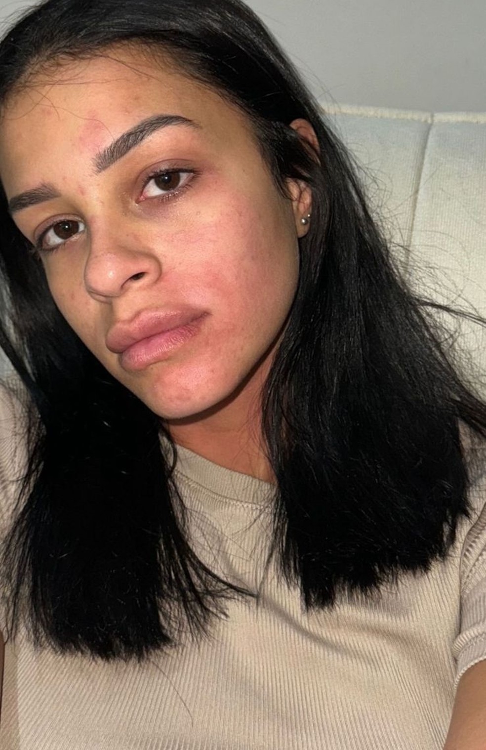 Isabella, namorada de Kauê — Foto: Arquivo Pessoal