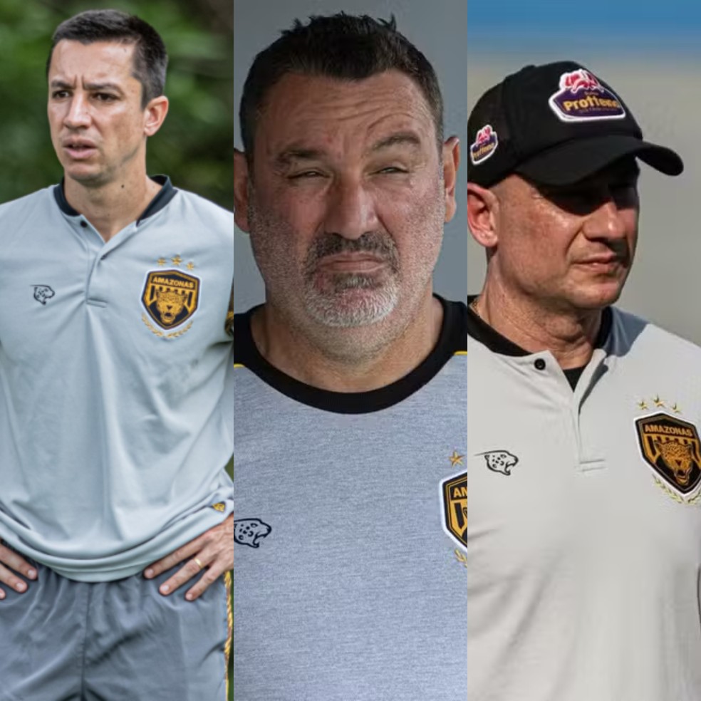 Técnicos que passaram no Amazonas em 2025. — Foto: Divulgação