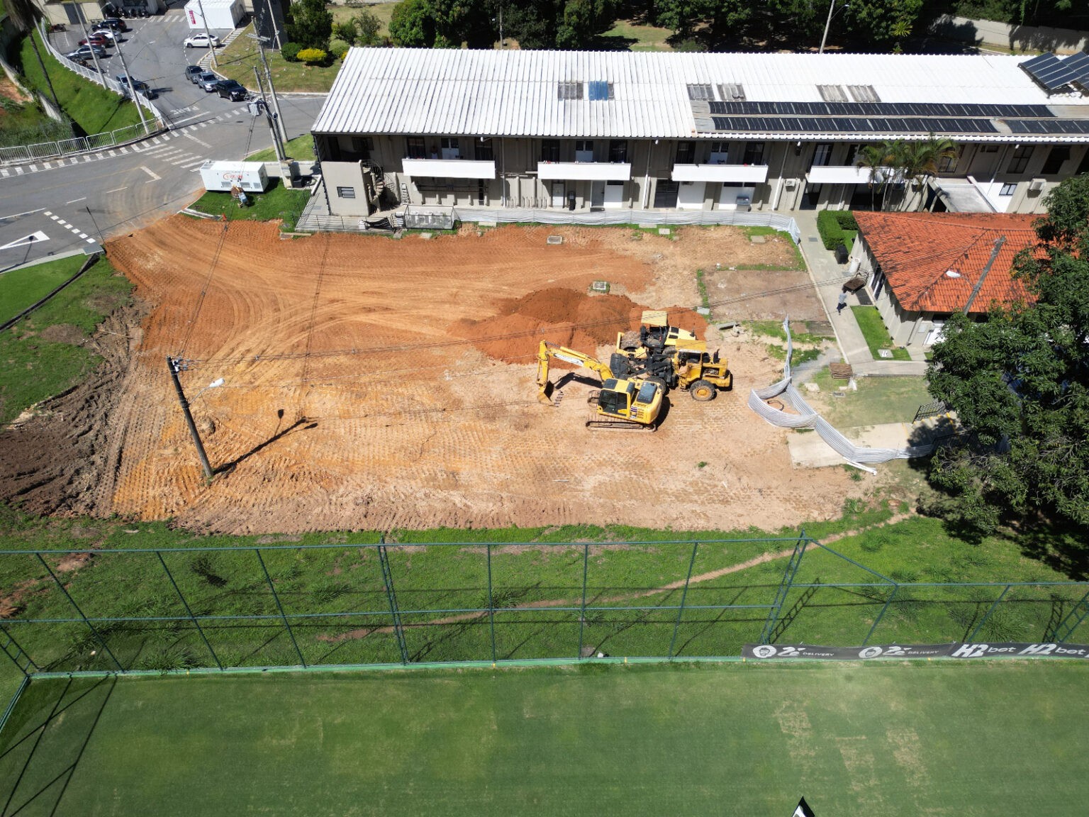 Galo avança em obra de R$ 10 milhões para a base; veja imagens
