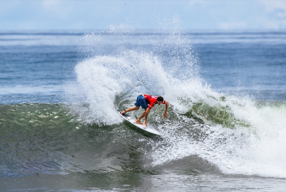 Yago Dora vence Sanuel Pupo e vai às oitavas em El Salvador — Foto: WSL