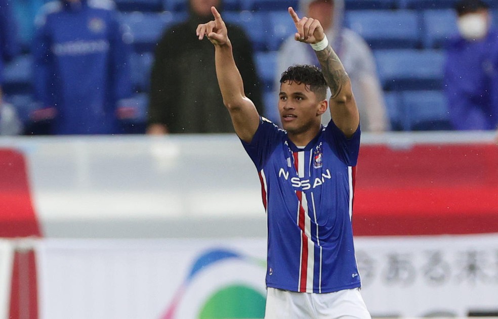 Yan Matheus e um início arrasador como titular no Yokohama F-Marinos — Foto: J.League
