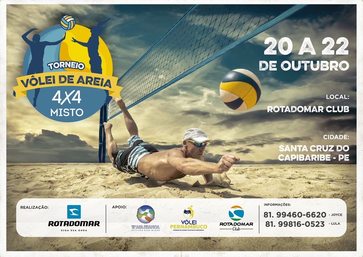 Torneio de Voleibol 4x4