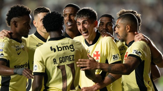 Vasco deixa a zona de rebaixamento do Brasileirão depois de 11 rodadas