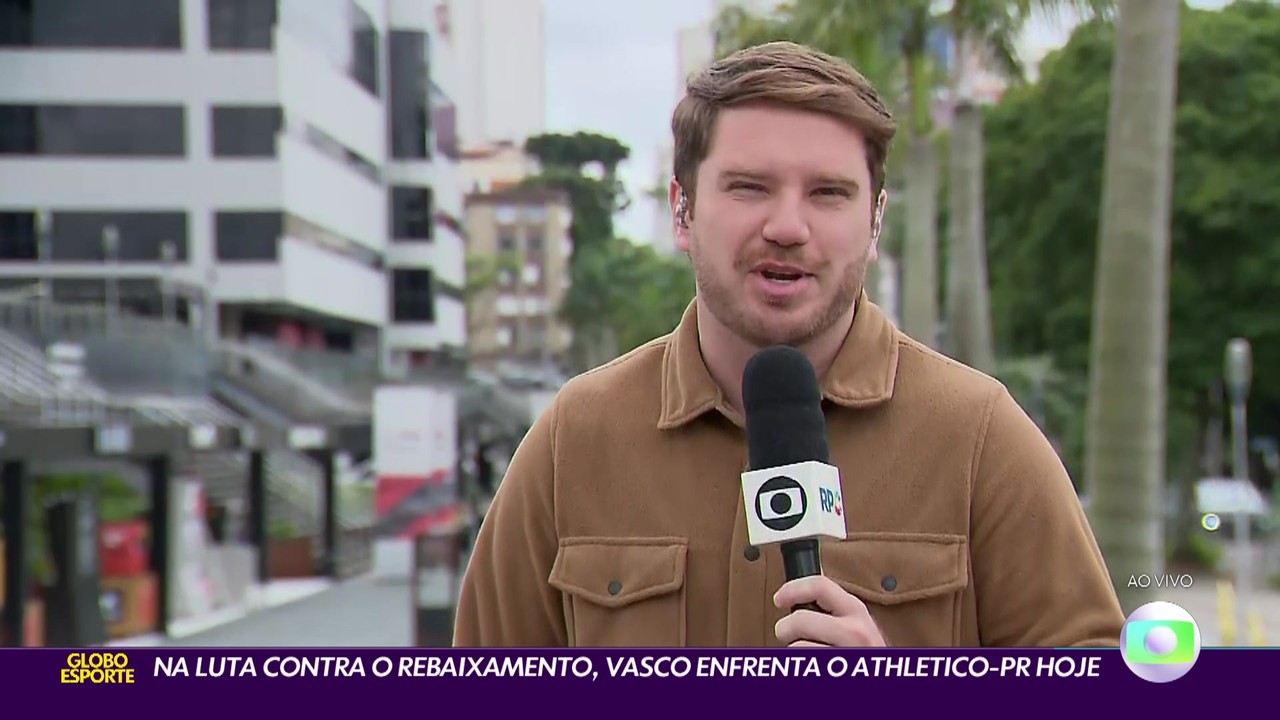 Na luta contra o rebaixamento, Vasco enfrenta o Athletico-PR hoje