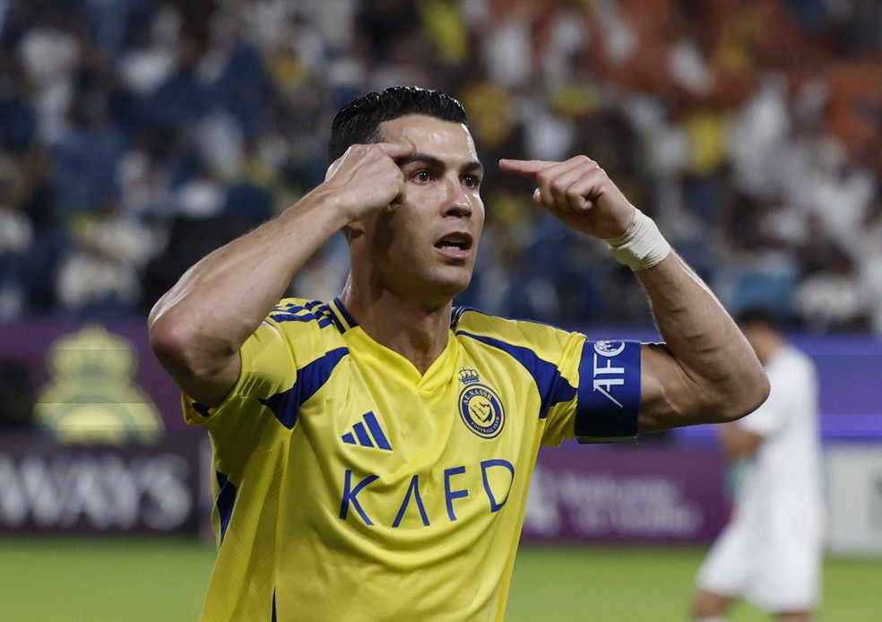 Cristiano Ronaldo tem contrato com Al-Nassr até junho de 2025 — Foto: Reuters