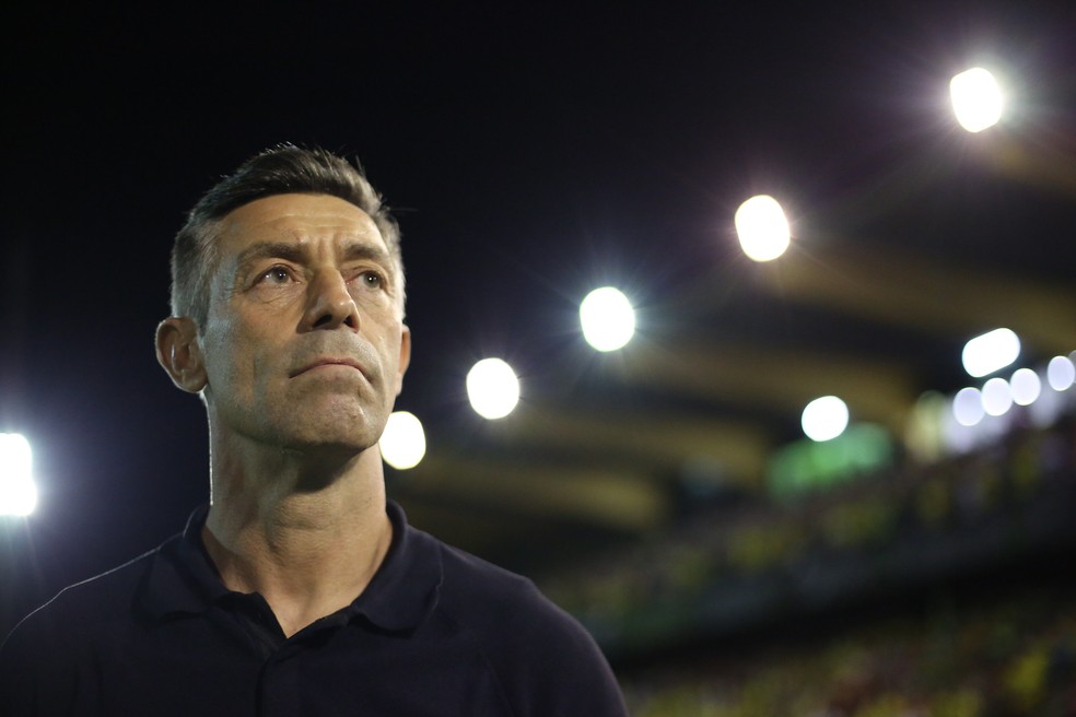 Pedro Caixinha, técnico do Red Bull Bragantino — Foto: Ari Ferreira/Red Bull Bragantino