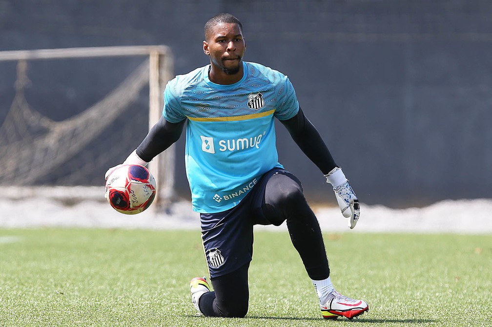 Diógenes, goleiro reserva do Santos