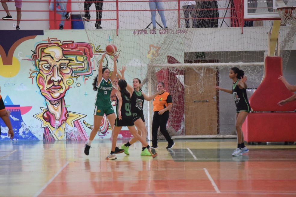 AAB e ABMAC fizeram uma final bem disputada no Ginásio do Ifac Xavier Maia — Foto: Arquivo pessoal/Manielden Távora