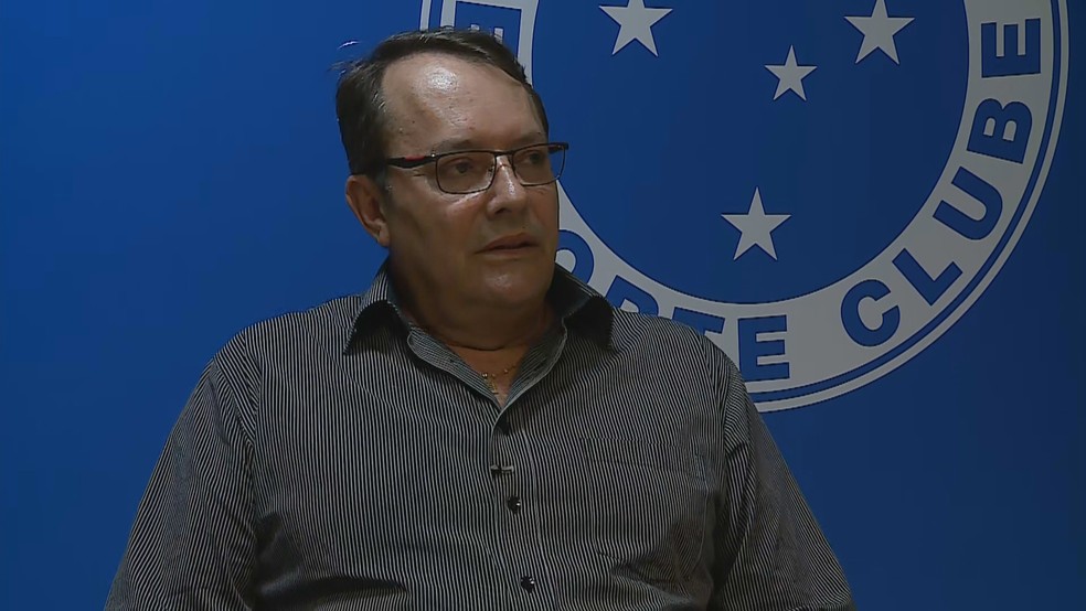 Pedro Lourenço, gestor do Cruzeiro — Foto: Reprodução/TV Globo
