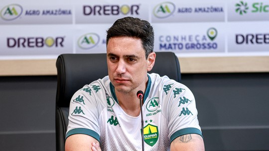 No Cuiabá, Bernardo Franco se diz pronto para primeira experiência como técnico: "Uma nova história"