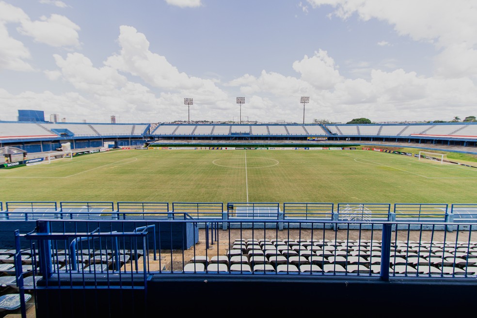 Duelo do Belo será no Estádio Jonas Duarte  — Foto: Vitor Souza/Anápolis F.C.