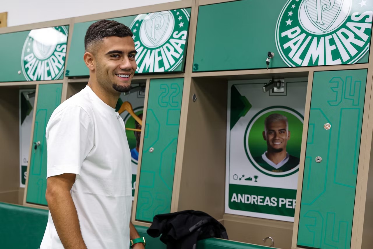 Andreas Pereira, do Palmeiras, é convocado para a seleção brasileira