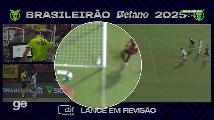 PC Oliveira acredita que a bola entrou em lance polêmico de Sport e Fortaleza; veja