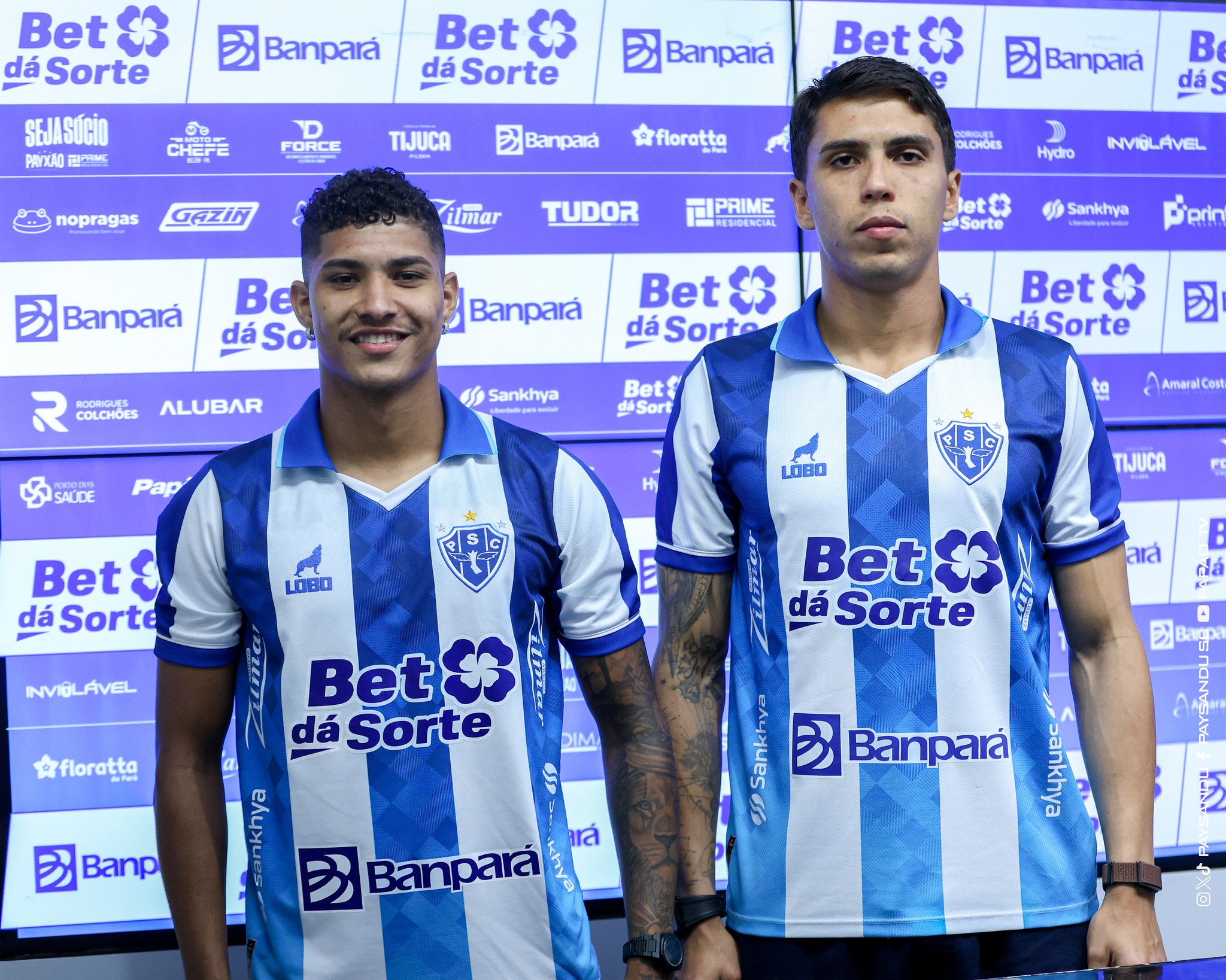 Dupla emprestada ao Paysandu anuncia despedida do clube