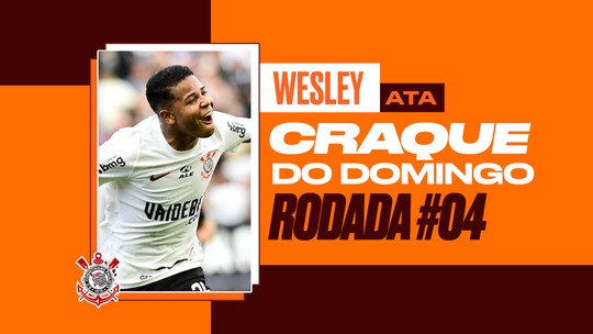 Wesley, do Corinthians, faz dois golaços e é o Craque Betanoaposta campeao da copadomingo - Programa: Craque Betano 