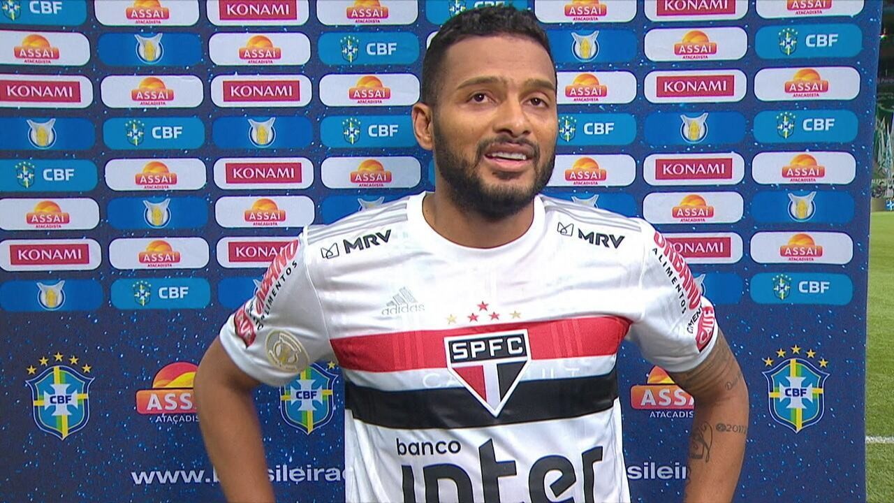 Reinaldo, sobre o fim do tabu do São Paulo contra o Palmeiras: 