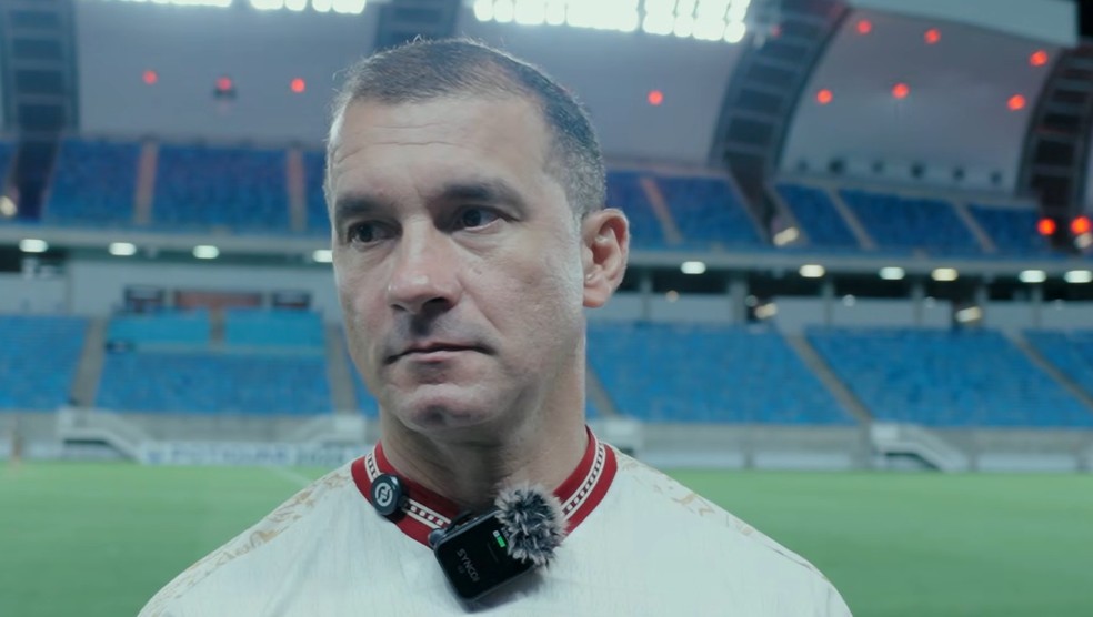 Ranielle Ribeiro quer o "melhor América-RN possível" para avançar na Copa do Brasil — Foto: TV Mecão