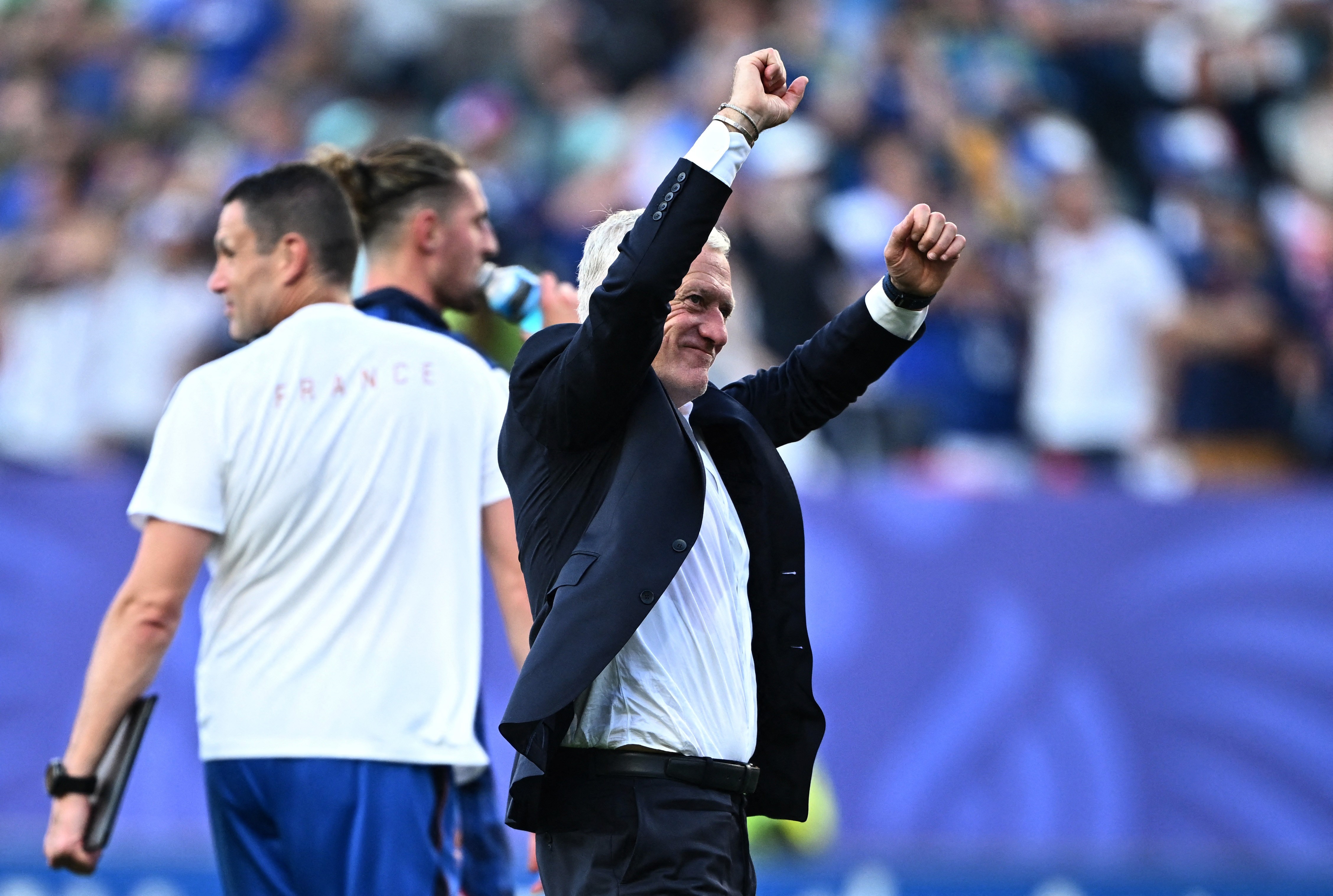 Deschamps cita insultos e analisa vitória da França: "Deveríamos ter jogado com mais velocidade"