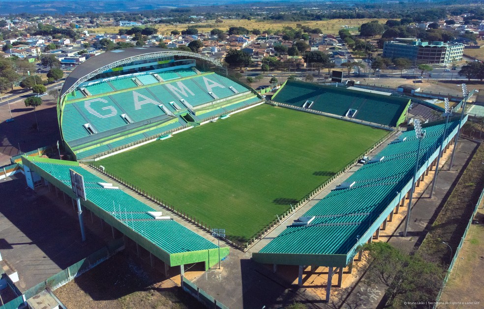 Estádio Bezerrão será palco da quarta edição do Jogo da Alegria, organizado por Ronaldinho Gaúcho — Foto: Bruno Leão/Secretaria de Esporte e Lazer/DF