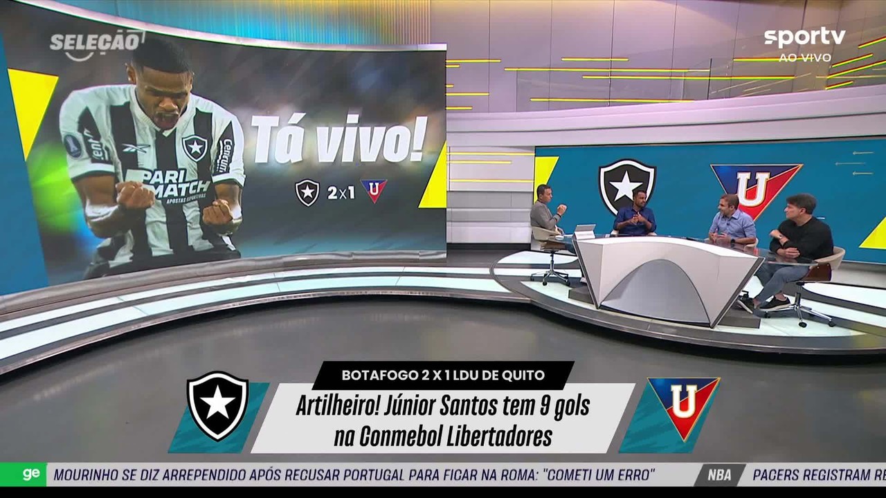 Seleção destaca atuaçãojogos que pagam bem na betanoJúnior Santos, artilheiro da Libertadores