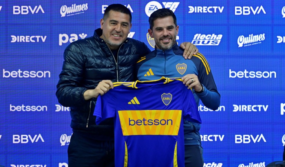 Riquelme e Fernando Gago, Boca Juniors