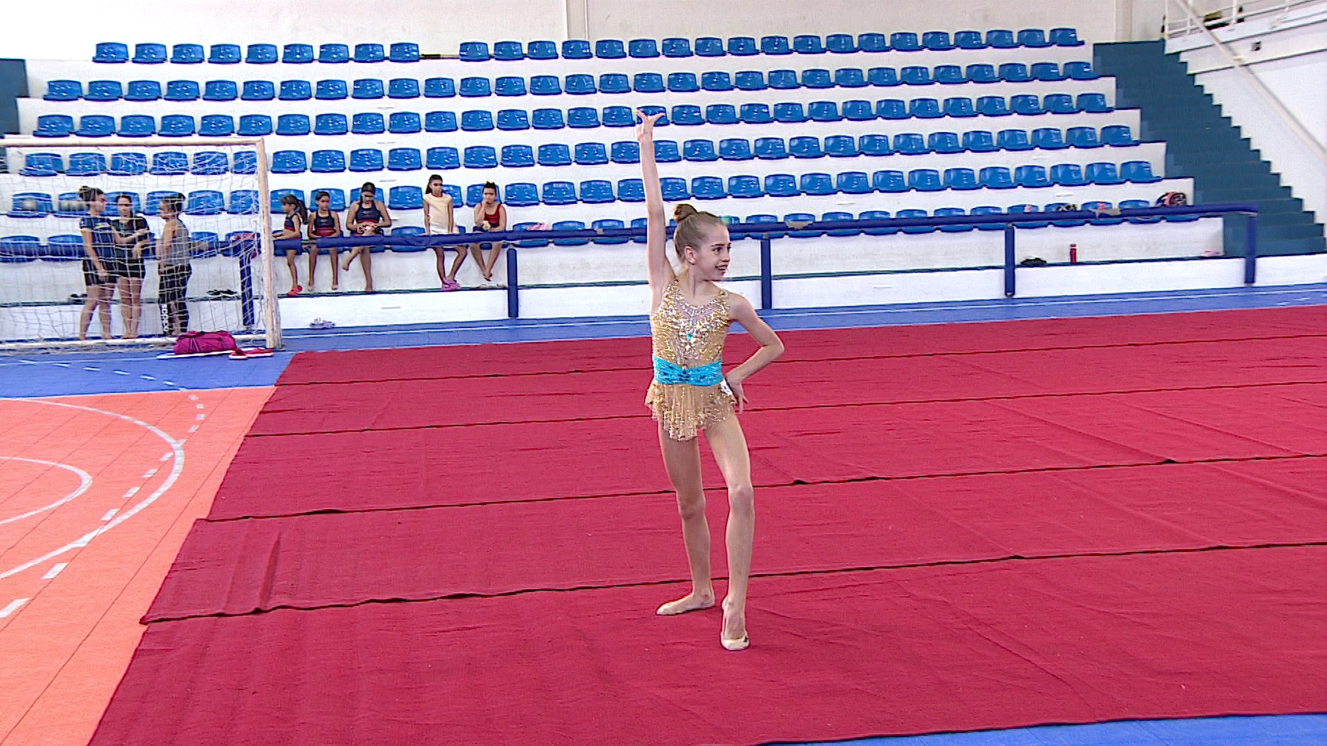 Bicampeã brasileira de ginástica rítmica, Maria Clara Ferezin busca tri dos Jogos Escolares TV Sergipe