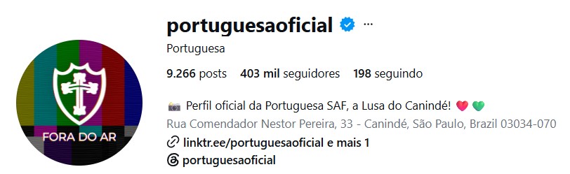 "Fora do ar": Portuguesa adota silêncio institucional e anuncia entrada gratuita para jogo decisivo
