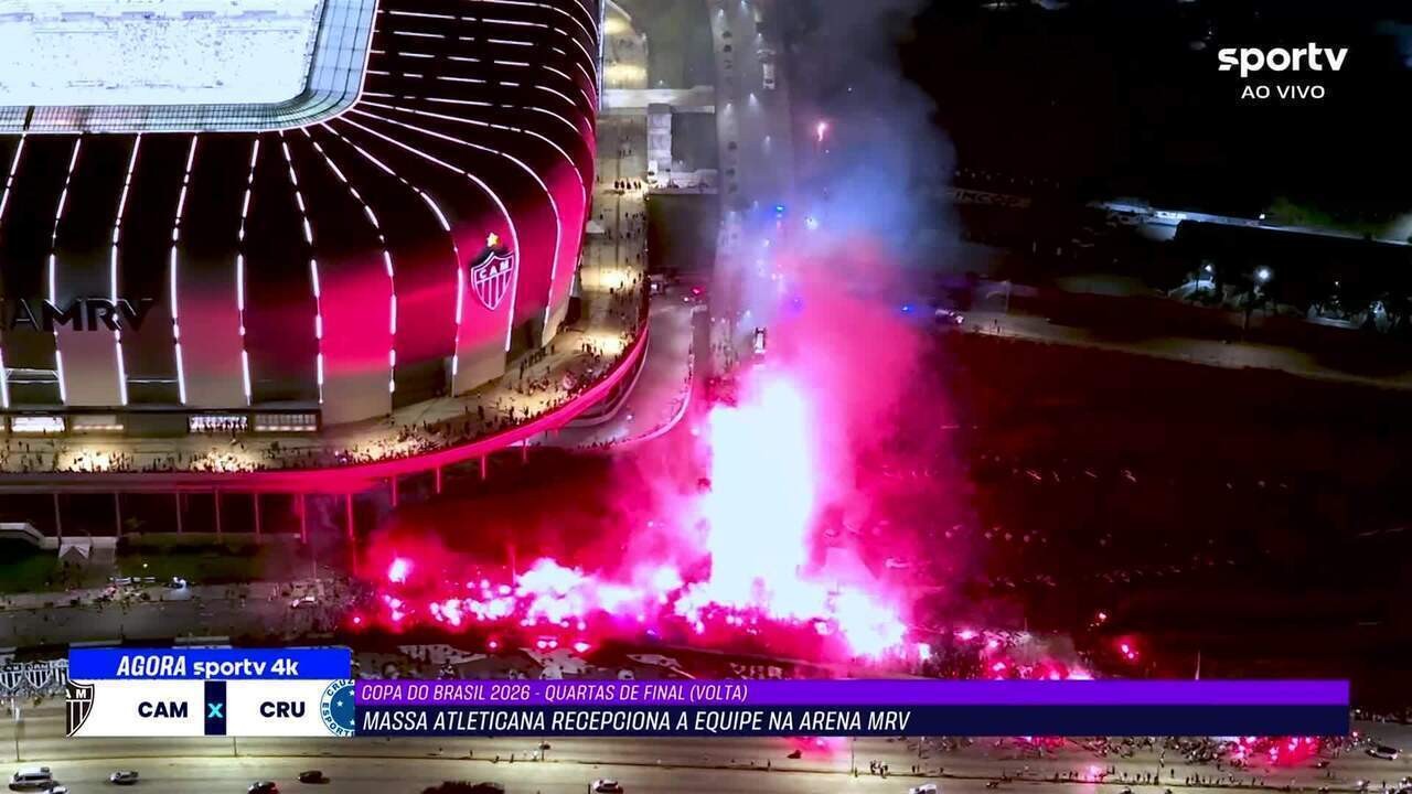 Mudança de última hora na escalação do Atlético-MG para o clássico contra o Cruzeiro