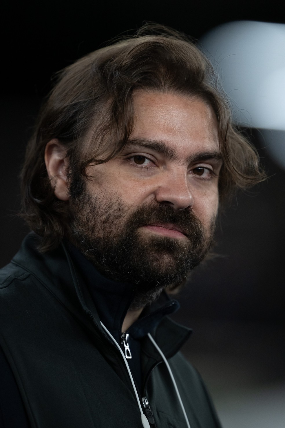 João Paulo Magalhães Lins, presidente do Botafogo, em partida contra o Bragantino, pelo Campeonato Brasileiro. — Foto: Jorge Rodrigues/AGIF