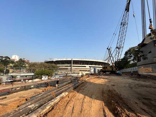 Córrego Antonico e as obras que viabilizarão a reforma do Morumbi