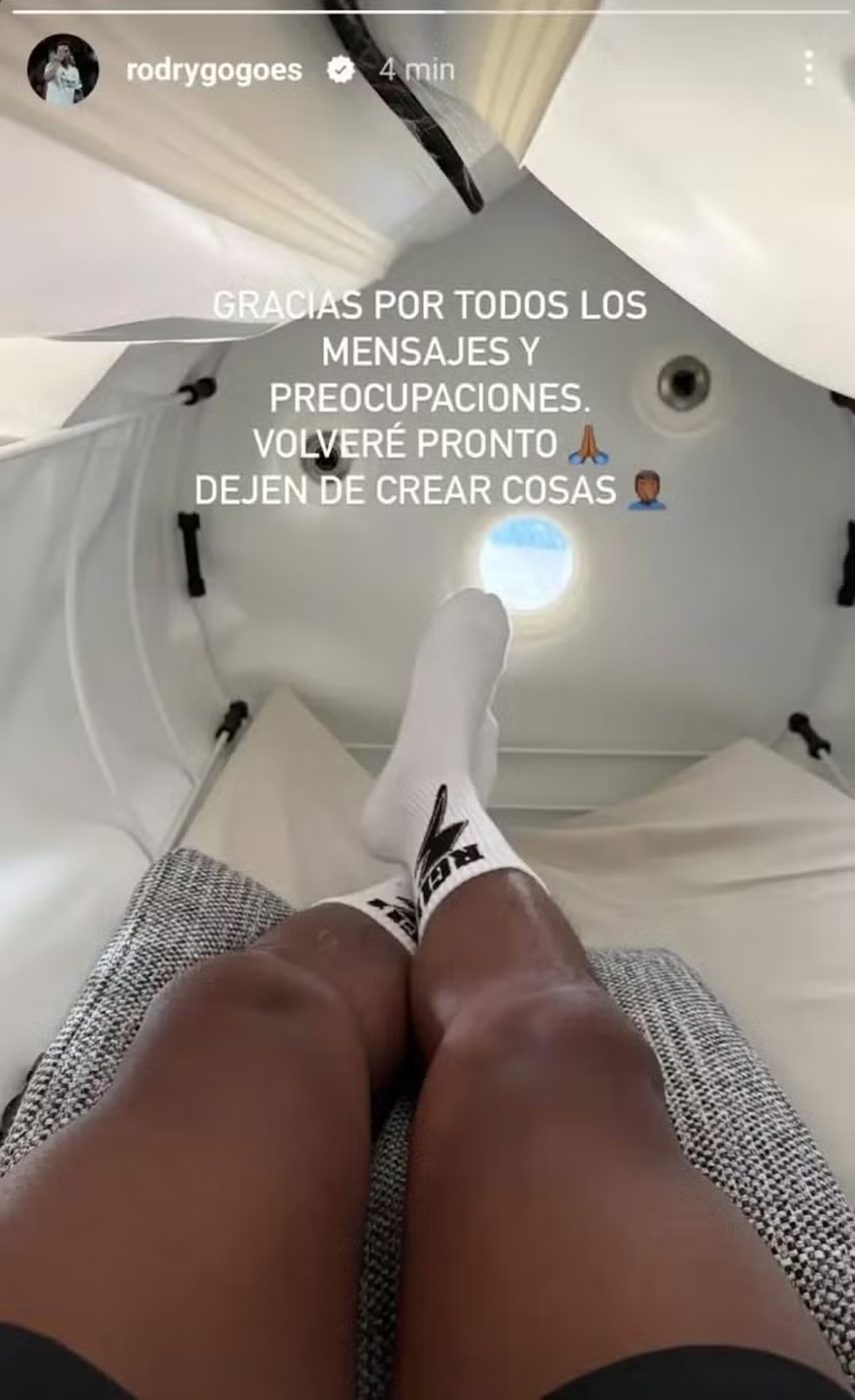 Rodrygo respondeu os supostos indícios de uma saída do clube espanhol - Reprodução/Instagram