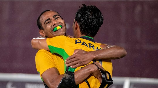 Multicampeão, Nonato busca mais um ouro paralímpico com a seleção brasileira de futebol de cegos