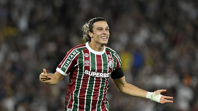 Canobbio no jogo entre Fluminense x Internacional