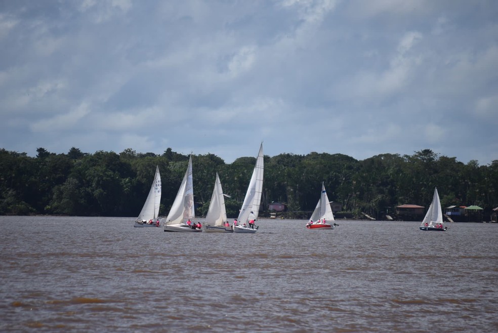 Regata de Belém ocorrerá no sábado, dia 29, na capital paraense — Foto: Associação Náutica de Belém