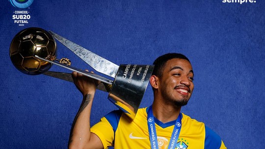 Paraense fica entre os 10 melhores jogadores jovens188bet uy tínfutsal do mundo