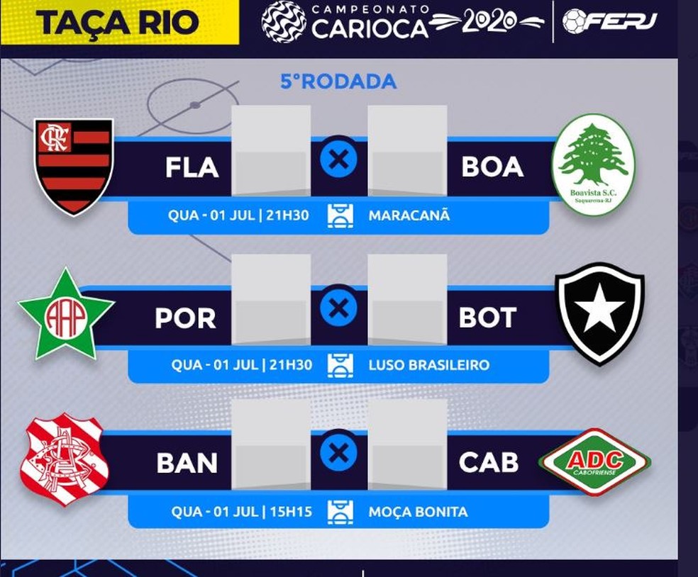 Campeonato Carioca Jogos De Hoje