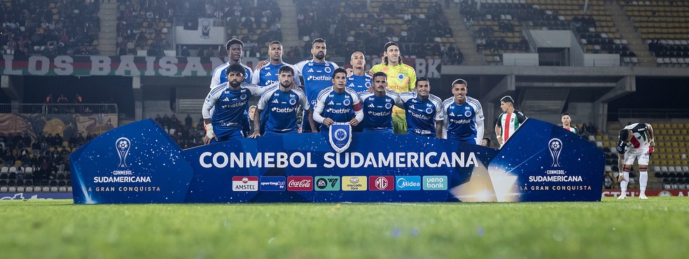 Cruzeiro contra o Palestino — Foto: Gustavo Aleixo/Cruzeiro