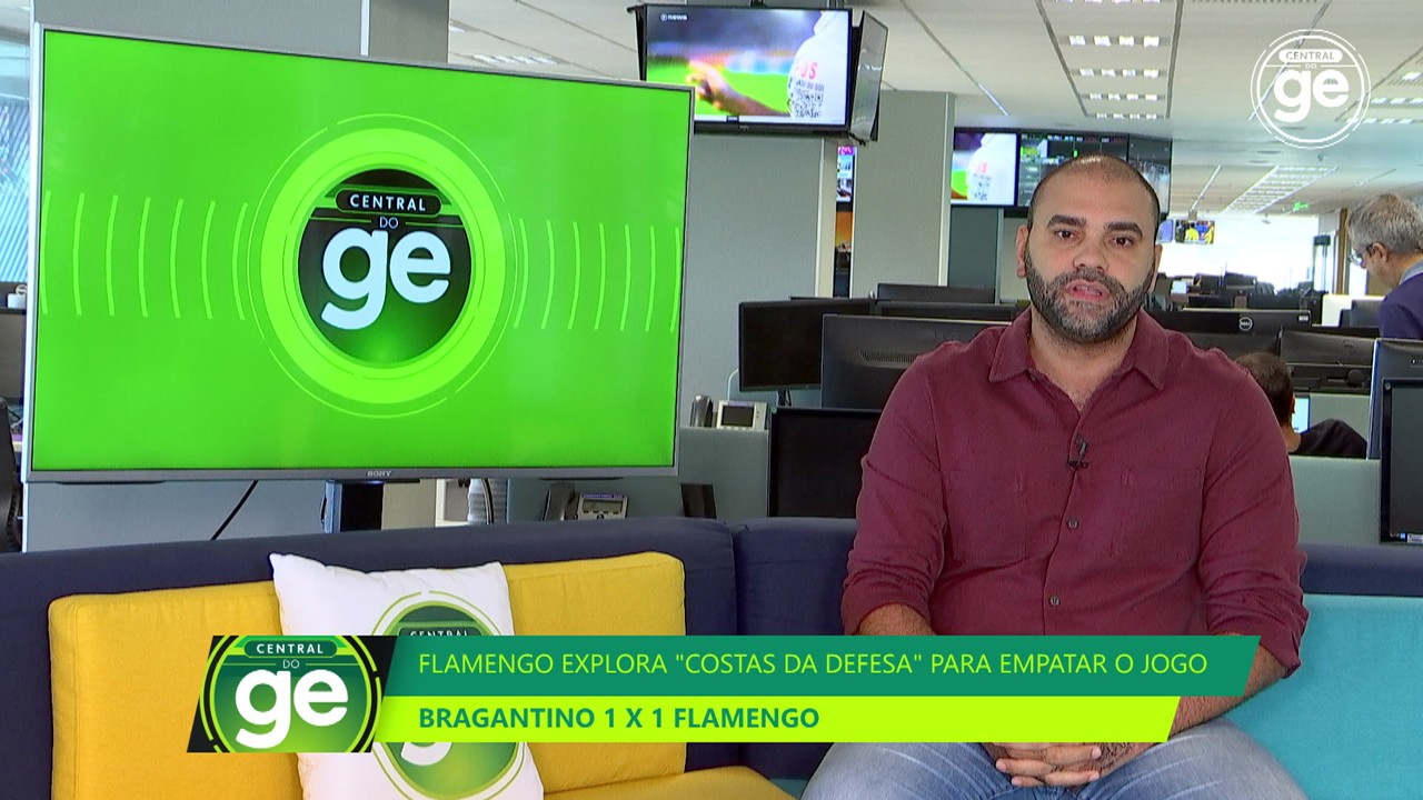 Análise tática: Flamengo explora 'costas da defesa' para empatar com Bragantino