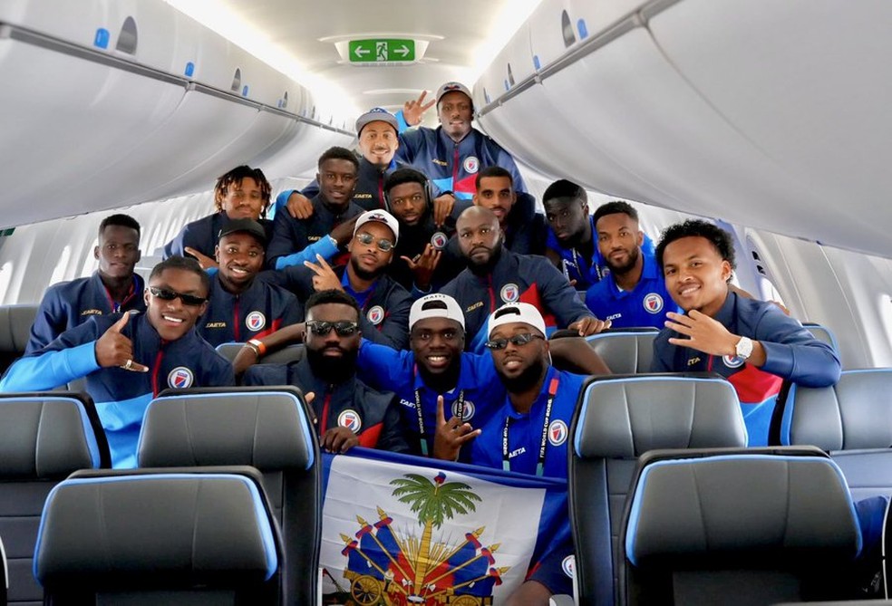 Seleção do Haiti ficará sediada em Atlantic City durante primeira fase da Copa do Mundo — Foto: Federação Haitiana de Futebol