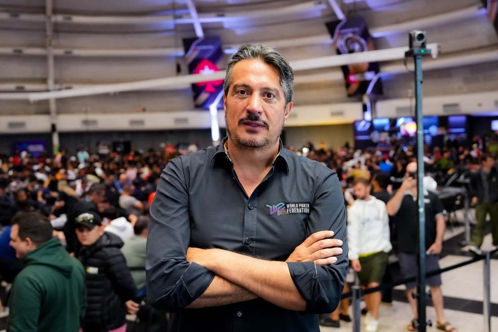 Igor "Federal" Trafane é o presidente da World Poker Federation — Foto: Divulgação/BSOP