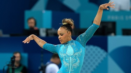 É OURO! Veja a apresentação de Rebeca Andrade na final do solo - Programa: Jogos Olímpicos Paris 2024 