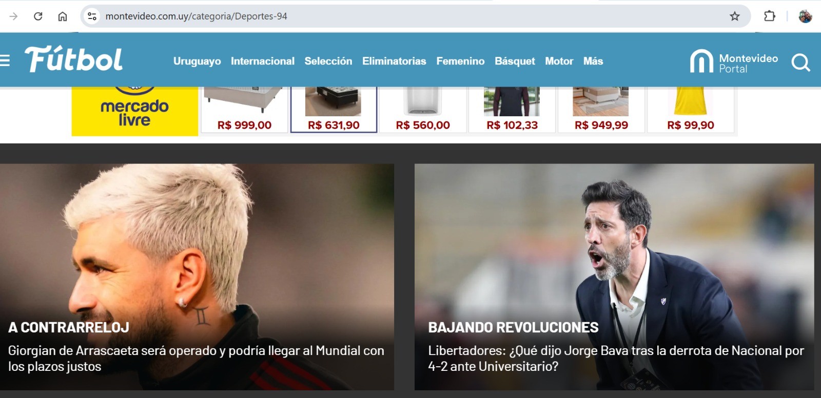 Imprensa uruguaia mostra preocupação com lesão de Arrascaeta a 42 dias da Copa: "Contra o relógio"