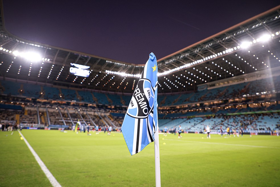 Grêmio recebe o Godoy Cruz pela quinta rodada da Sul-Americana — Foto: Maxi Franzoi/AGIF
