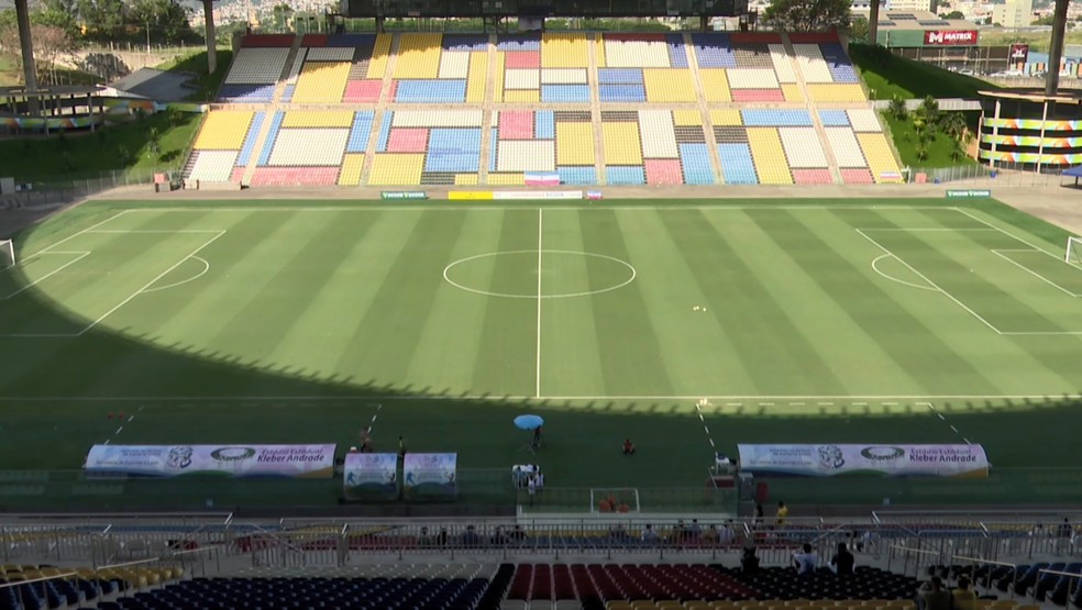Estádio Kleber Andrade — Foto: TVE