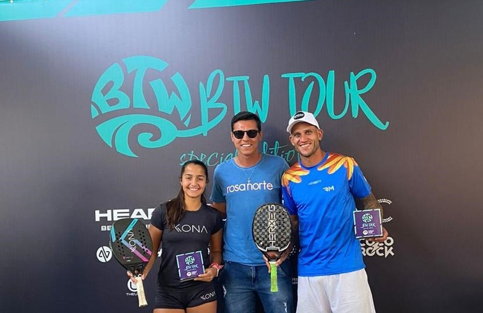 Rafael Moura, o He-Man, participa de evento com estrelas do Beach Tennis no  Flamengo